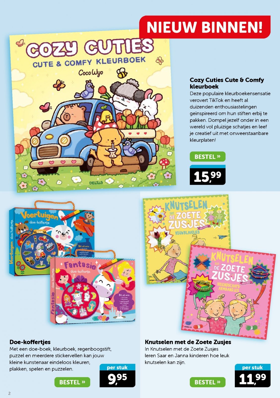 Catalogue des offres de Boekenvoordeel du Apr 26, 2025 au May  4, 2025 - Boekenvoordeel folder tot 04.05.2025