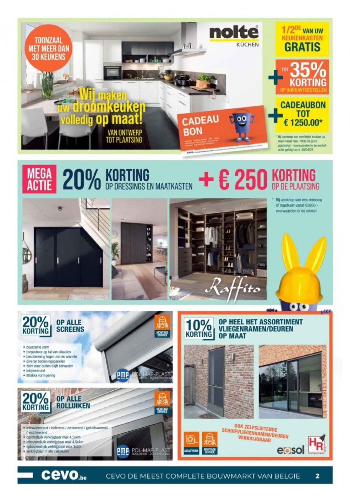Catalogue des offres de Cevo du Apr 18, 2025 au May 14, 2025 - Cevo folder tot 14.05.2025