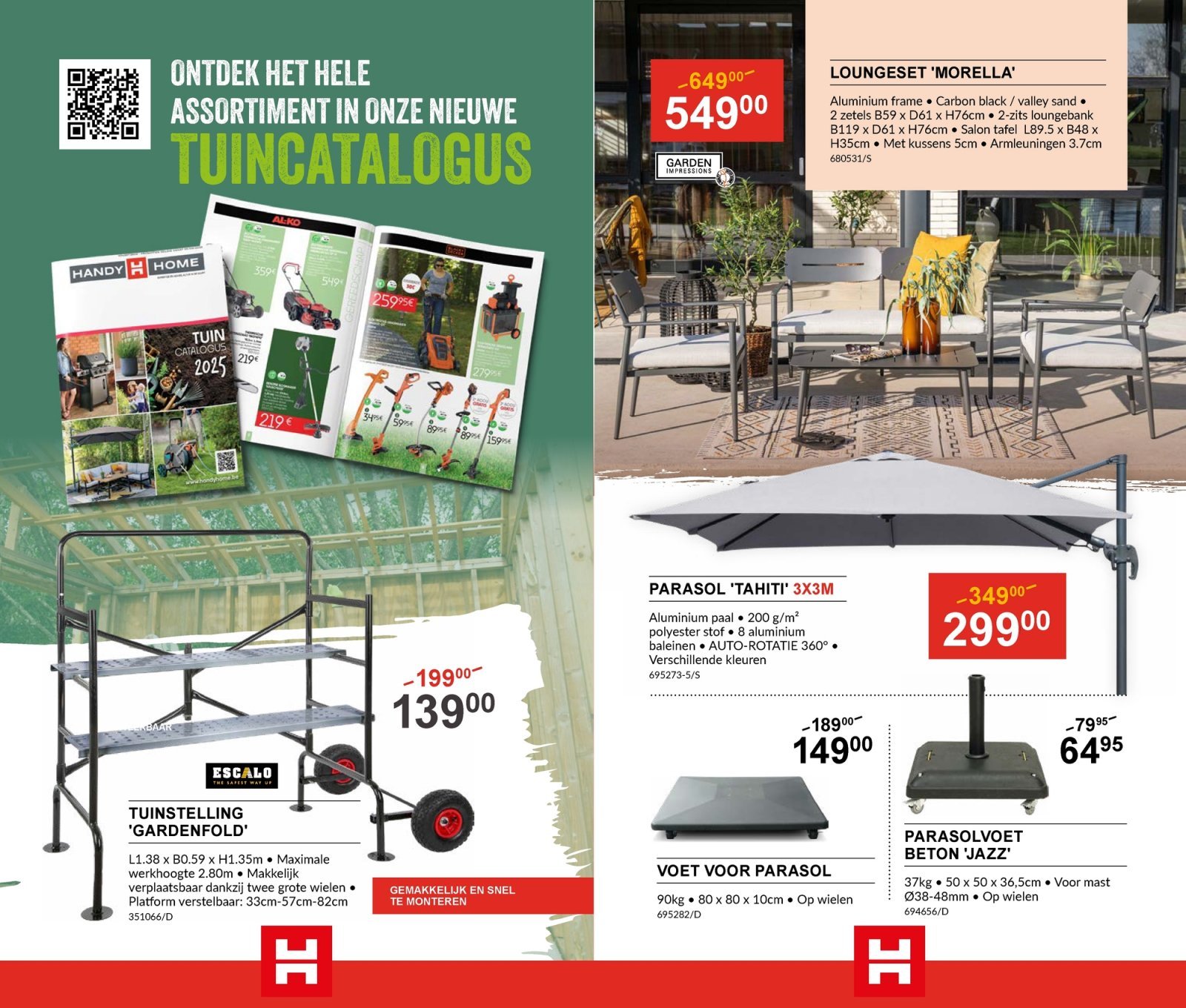 Catalogue des offres de Handy Home du May  1, 2025 au May 18, 2025 - Handy Home folder tot 18.05.2025