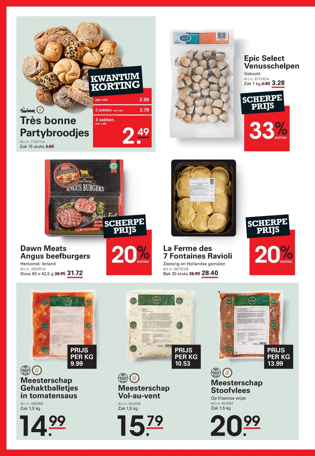 Catalogue des offres de Sligro du Apr 24, 2025 au May 12, 2025 - Sligro folder tot 12.05.2025