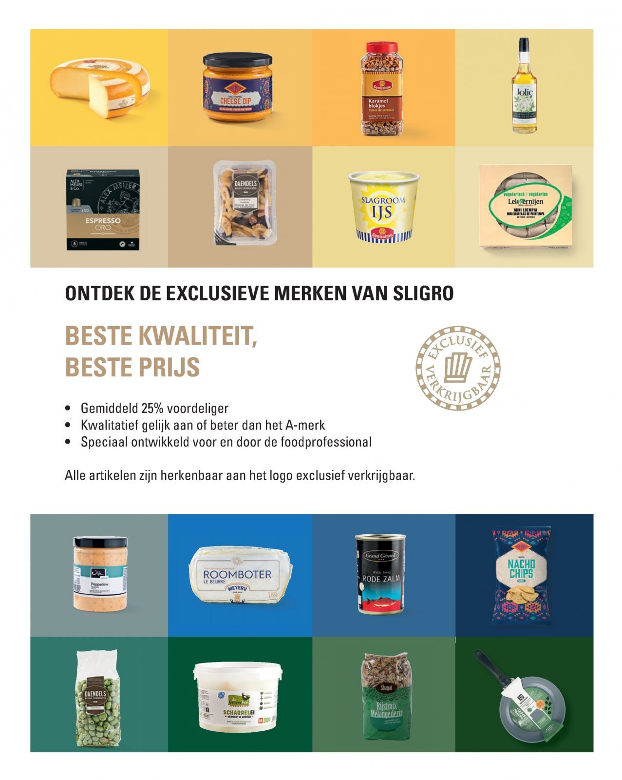 Catalogue des offres de Sligro du Mar  1, 2025 au Jun 30, 2025 - Sligro folder tot 30.06.2025