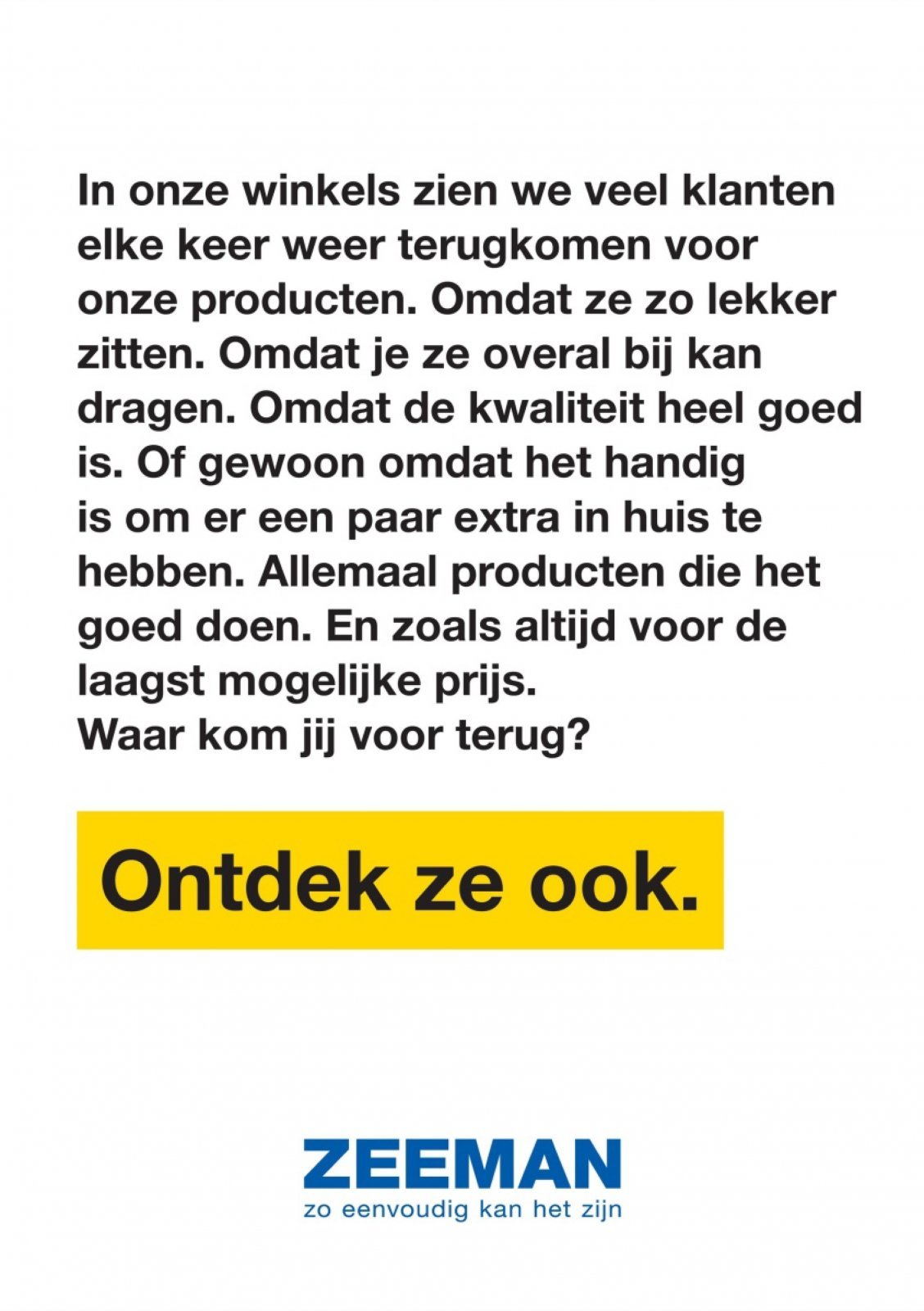 Catalogue des offres de Zeeman du Apr 19, 2025 au May  2, 2025 - Zeeman folder tot 02.05.2025