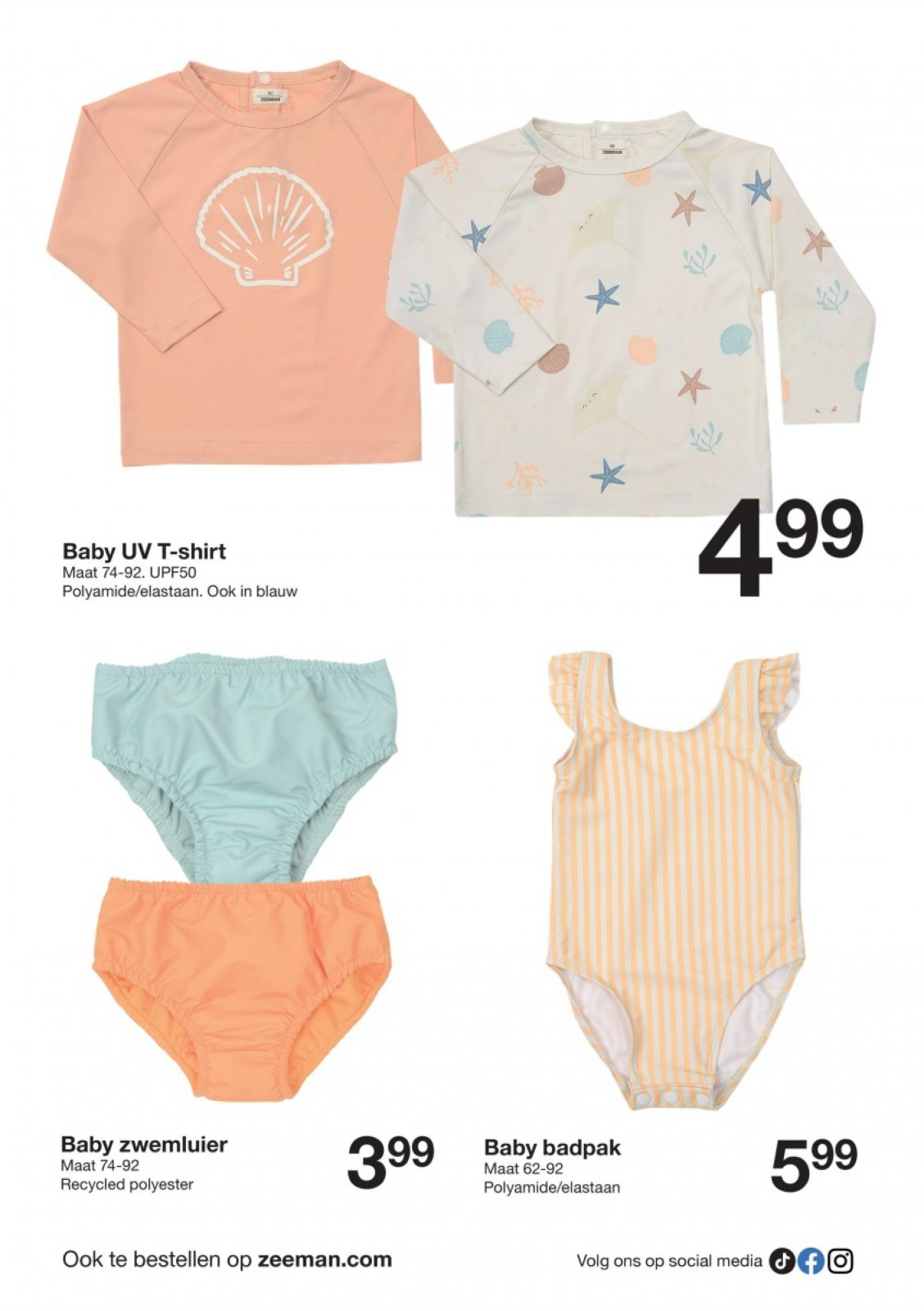 Catalogue des offres de Zeeman du May  3, 2025 au May  9, 2025 - Zeeman folder tot 09.05.2025